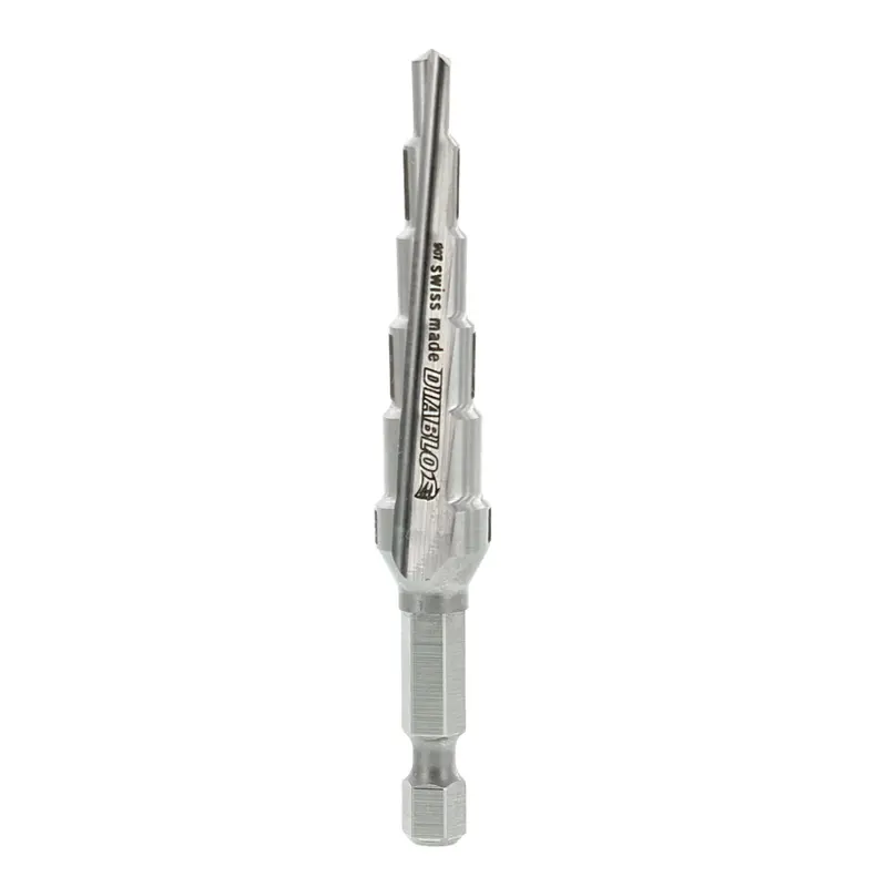 Diablo 1/4" X 1/2" 6-Step Impact Drill Bit For Metal And Hard Materials 1