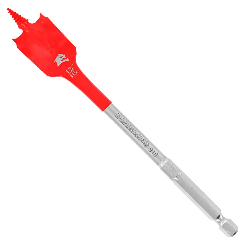 Diablo 13/16" X 6" Speedemon Spade Bit – Oversized Wood Hole Cutter 1