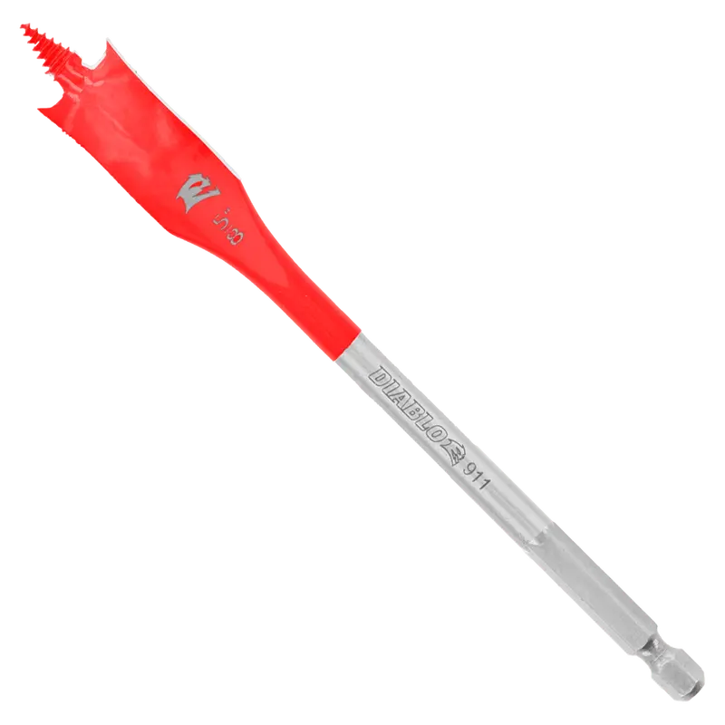 Diablo Dsp2070-P2 Spade Drill Bits – 5/8" X 6", Wood Boring, 2-Piece Pack 1