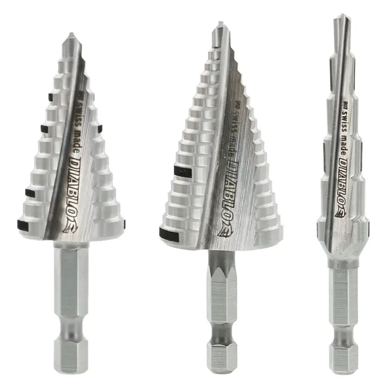 Diablo Impact Strong Step Drill Bit Kit – 3-Piece Professional Set 1