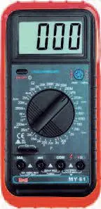 Digital Volt-Ohm-Milliammeter (Vom) – Model A 1