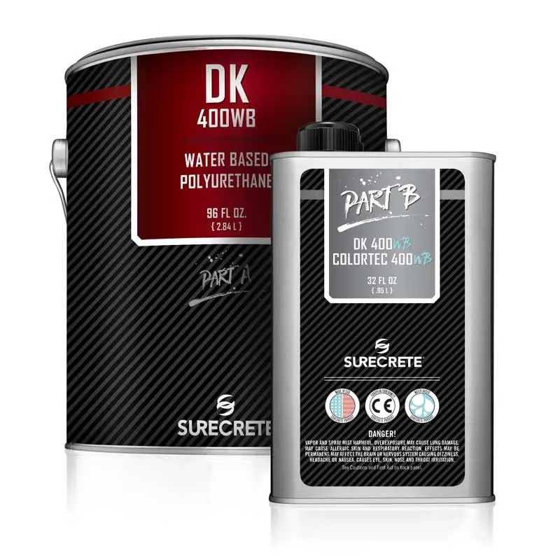 Dk 400Wb Satin Or Gloss Polyurethane Coating – 1-Gallon Kit (Parts A & B) 1