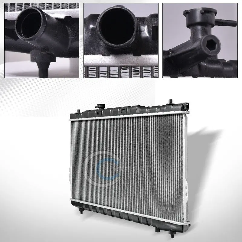 Dual-Application Aluminum Radiator For 2001–2006 Hyundai Santa Fe (2.4L L4 & 2.7L V6) 1