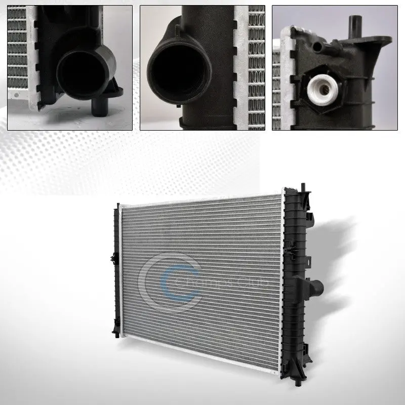 Dual-Engine Aluminum Radiator For 2009–2010 Mazda6 — Fits 2.5L 4-Cylinder And 3.7L V6 Powertrains 1