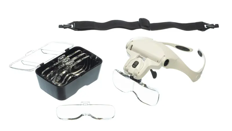 Dual-Mode Illuminated Headband Magnifier 1