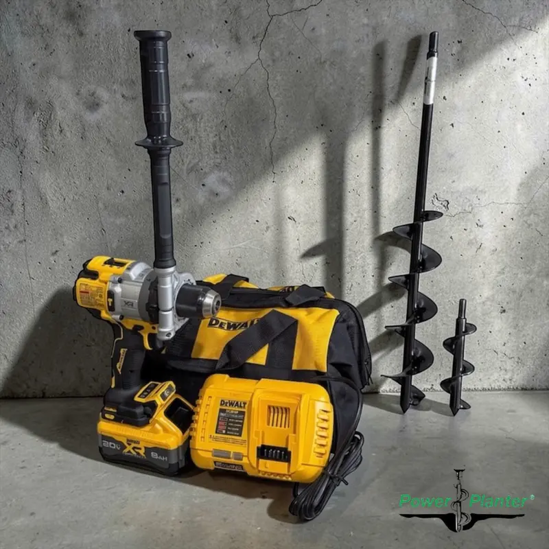 Easy Dig Gardener Starter Bundle – 2"X7", 3"X24" + Dewalt Dcd1007Ww1 20V Max Xr® 1