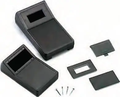 Ergonomic Sloped Handheld Enclosure For Compact Electronics 1