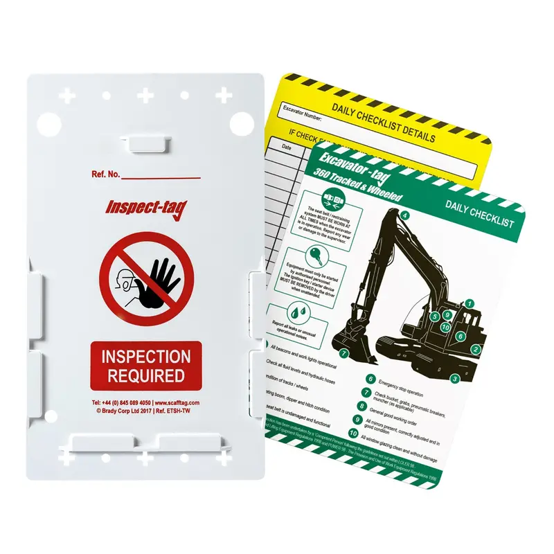 Excavator Tagging Kit – Full Assembly Set 1