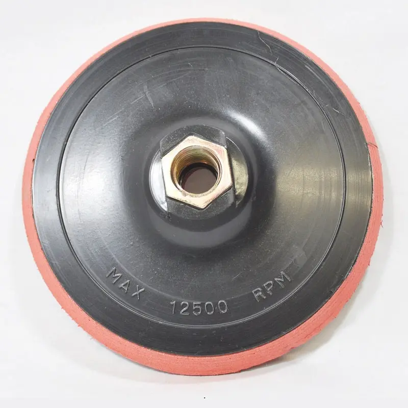 Foam-Backed Plastic Adapter Pad For Polishing & Sanding Tools 1