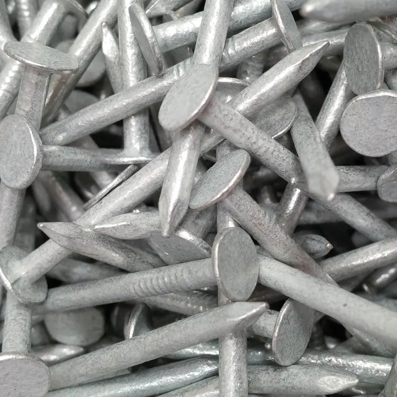 Galvanised Clout Nails – 40Mm Length × 2.65Mm Diameter 1