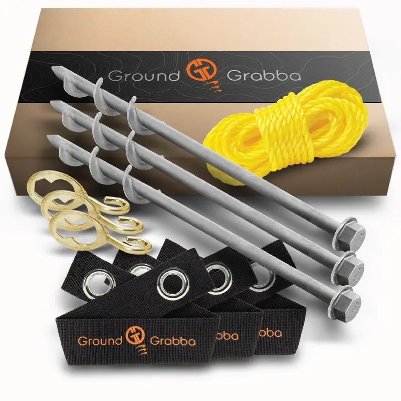 Groundgrabba Treehugger Kit – Non-Damaging Tree-Safe Anchoring 1
