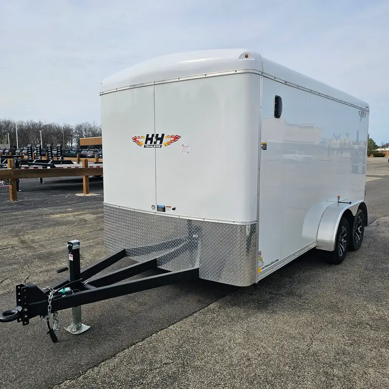 H&H Trailers H8414Tt-070 14-Foot Topline Enclosed Cargo Trailer 1
