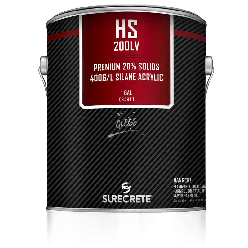Hs 200Lv Sb Penetrating Sealer – Low-Voc Surface Protector For Concrete & Masonry (1 Gallon) 1