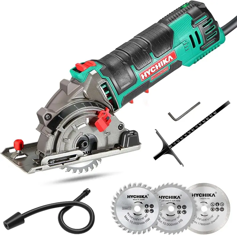 Hychika 500W Mini Circular Saw – 4500 Rpm, Pure Copper Motor (Preorder) 1