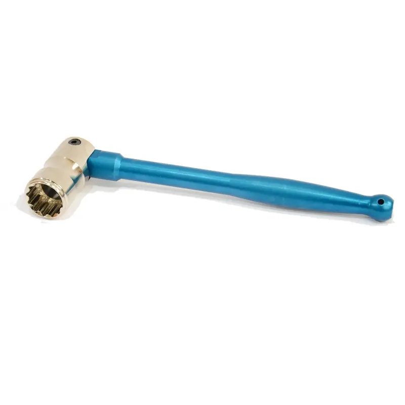 Imn 7/16" Bi-Hex Whippet Spanner – Midnight Blue Coating 1