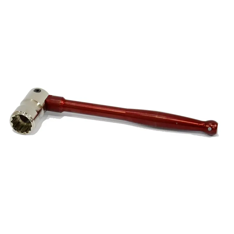Imn 7/16" Bi-Hex Whippet Spanner – Red Metallic Finish 1