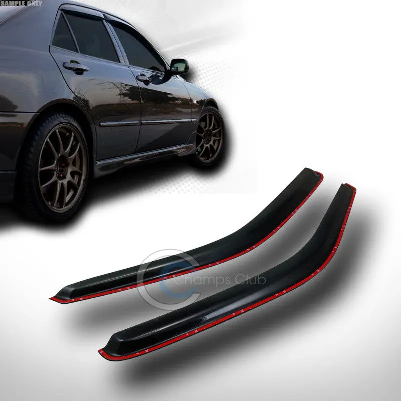 In-Channel Rain And Sun Visor Deflectors – 2-Piece Set For 1994–2002 Dodge Ram 1