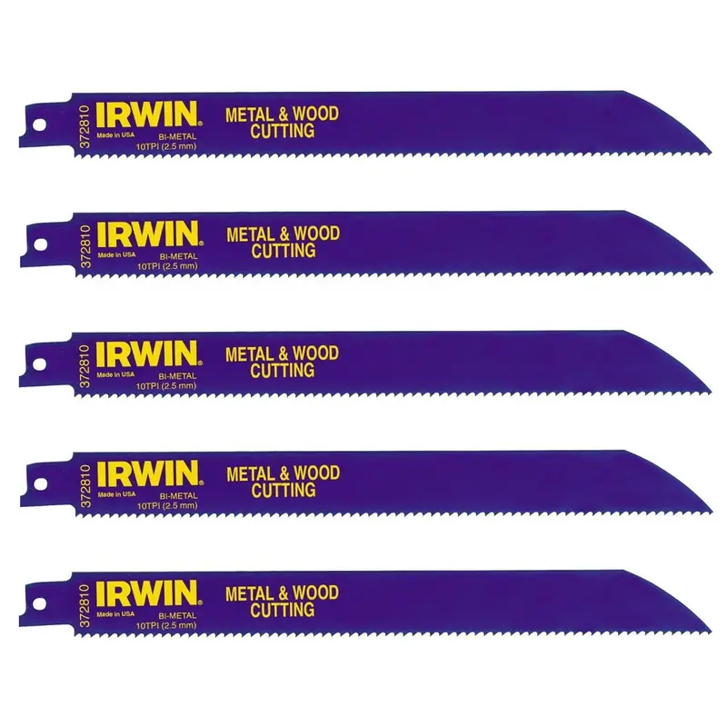 Irwin Sabre Saw Blade 110R (300Mm) – 5-Pack 1