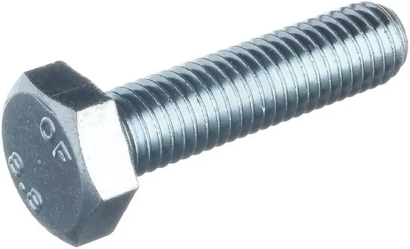 Kanebridge Zinc-Plated Metric Hex Bolt – M6-1.0 X 10 Mm, Pack Of 100 1