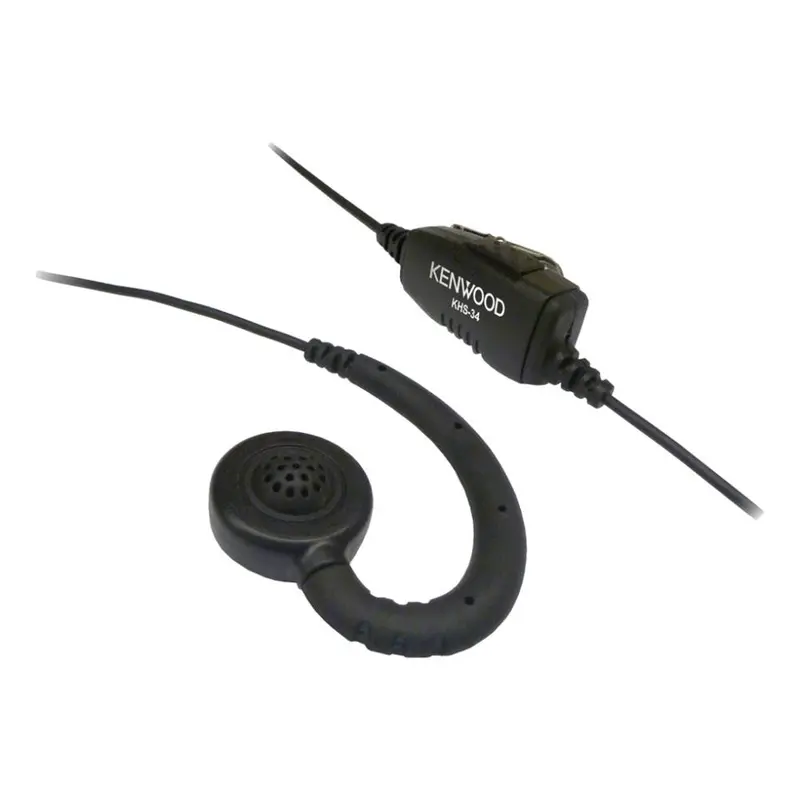 Kenwood C-Ring Ear Hanger With Integrated Ptt And Mic 1