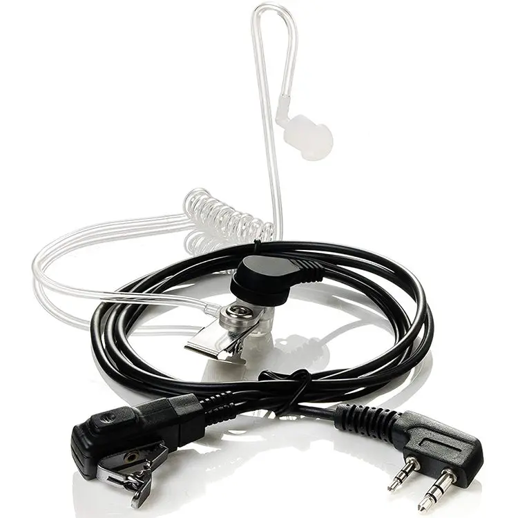 Kenwood Double-Pin Covert Earpiece – Designed For Motorola Radios, Acoustic Tube 1