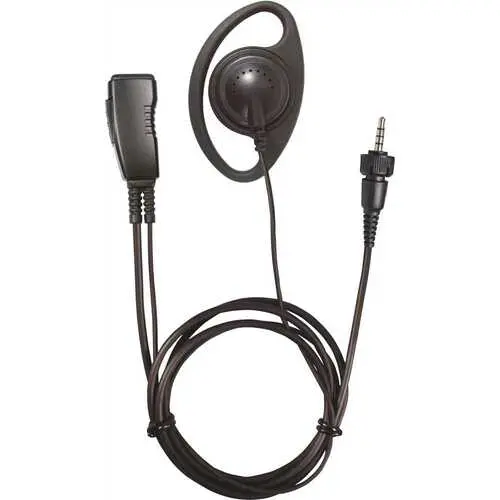Kenwood Single-Pin Lapel Microphone – Lightweight, Clip-On Design 1