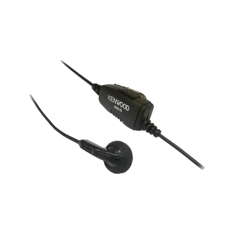 Kenwood Wired Black Earbud Earpiece 1