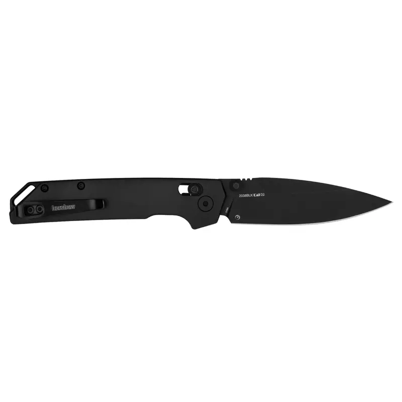 Kershaw Iridium Black Folding Knife – Model 2038Blk 1