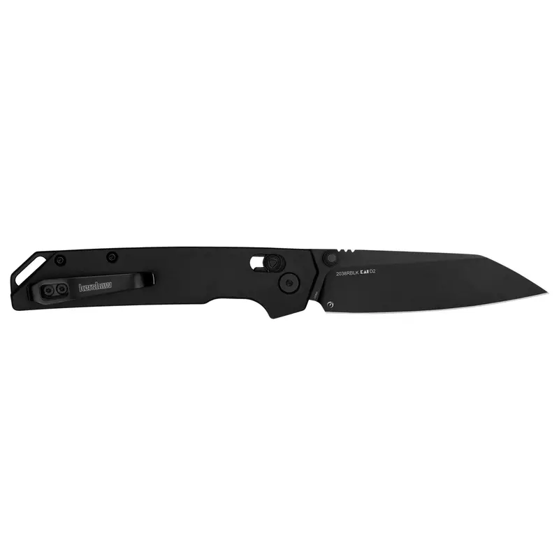 Kershaw Iridium Reverse Tanto Black Blade – Model 2038Rblk 1