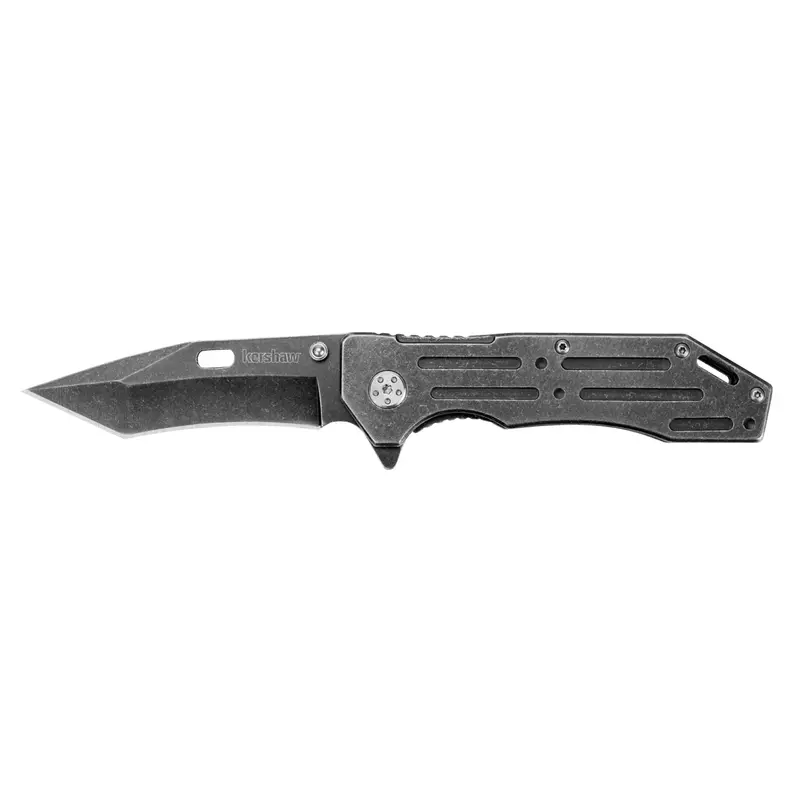 Kershaw Lifter Folding Knife – Enhanced Grip & One-Handed Opening, Model 1302Bw 1