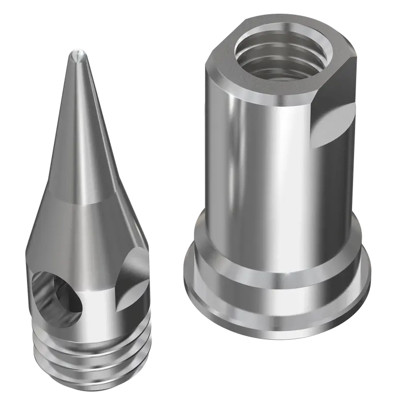 Lexivon 2-Piece Butane Torch Soldering Tip Kit — Heat-Concentrated Design, Fits Lx-770/Lx-771 (Lx-Tip-Hcst) 1