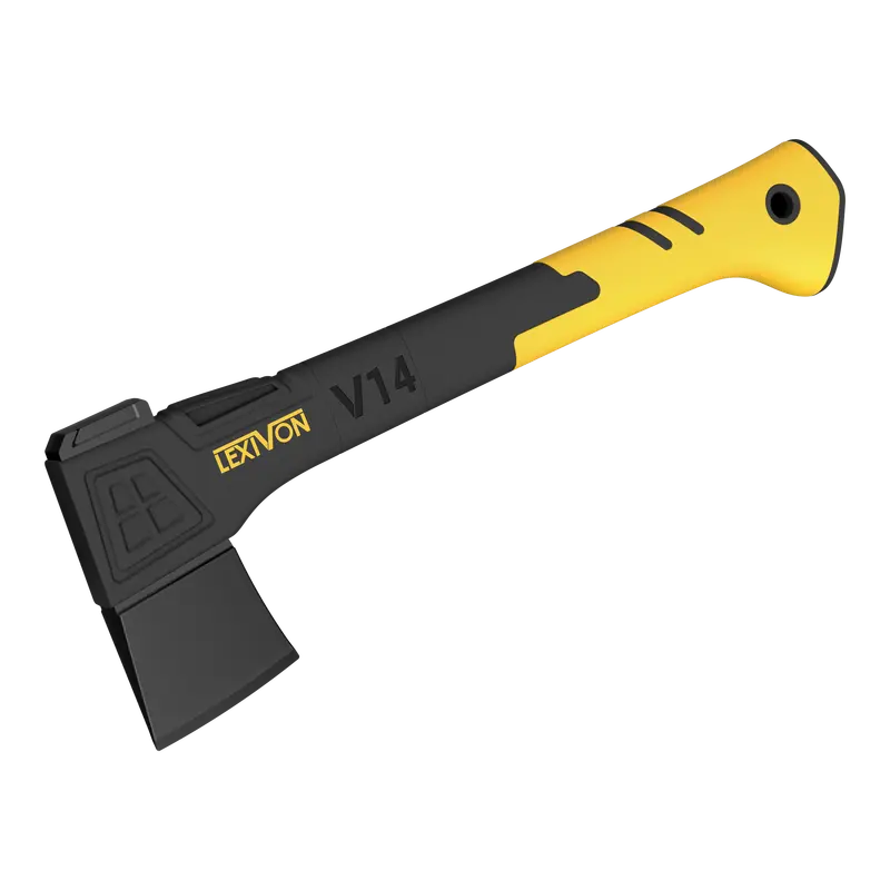 Lexivon V14 Camping Hatchet – 14-Inch All-In-One Outdoor Axe With Non-Slip Grip And Sheath 1
