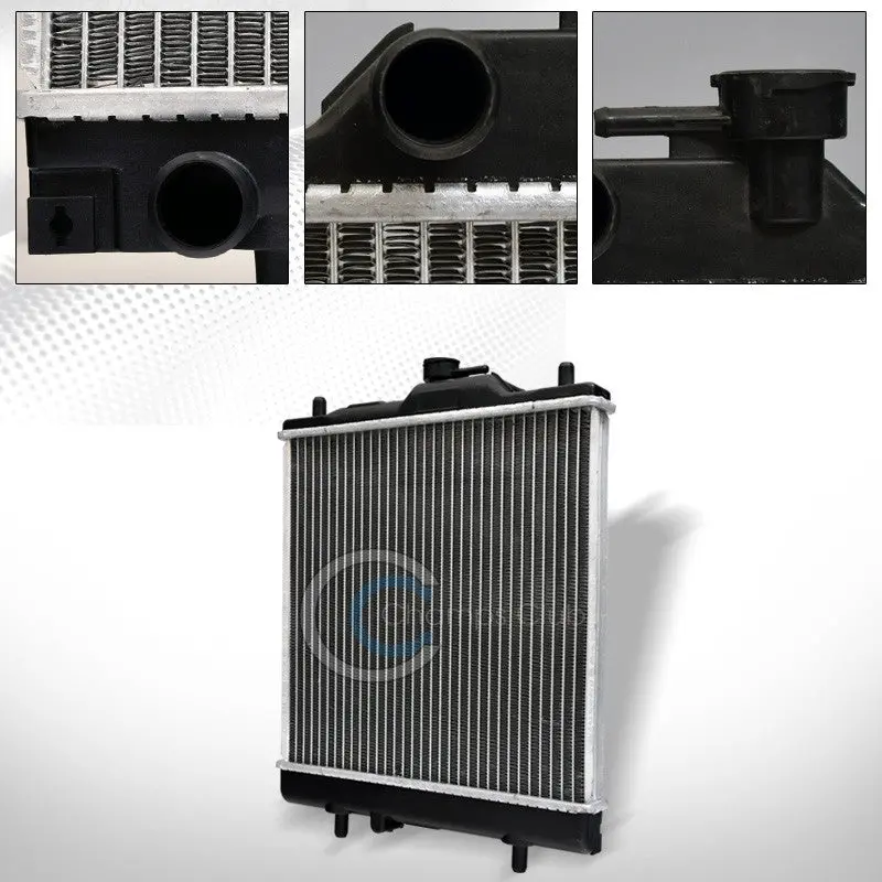 Lightweight Aluminum Radiator For 1998–2001 Chevrolet/Geo Metro (1.0L I3 Or 1.3L I4) 1