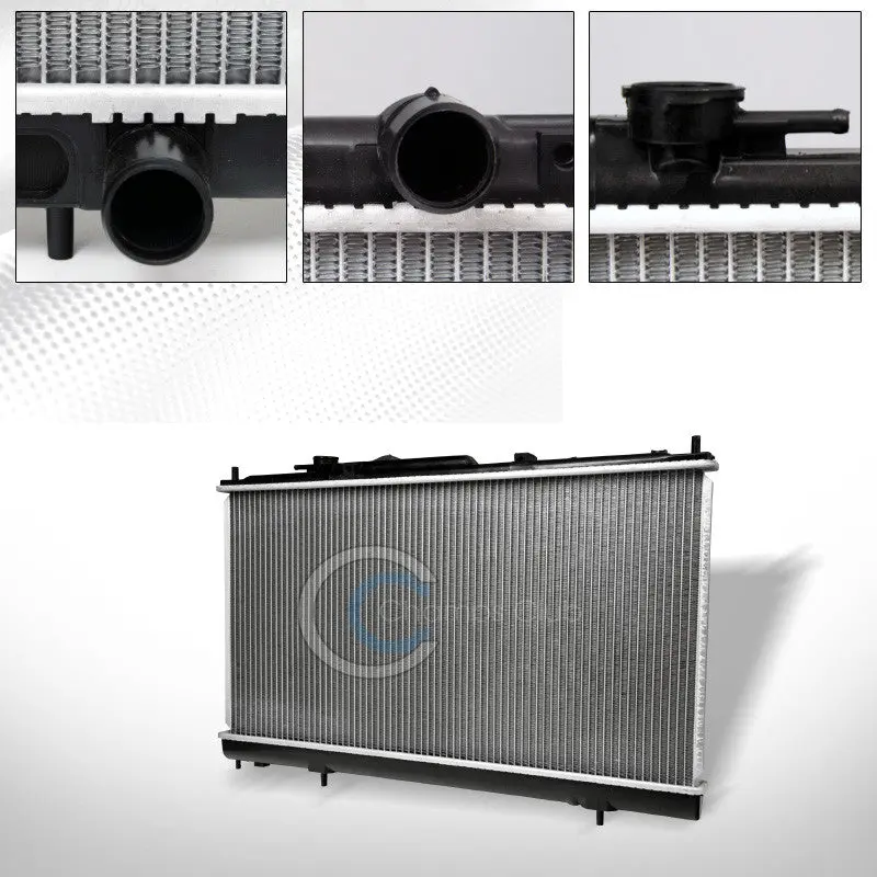 Lightweight Aluminum Radiator For 1999–2002 Mitsubishi Galant 2.4L L4 1