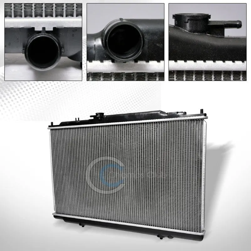 Lightweight Aluminum Radiator For 1999–2004 Honda Odyssey (3.5L V6) And Isuzu Oasis (2.3L L4) 1