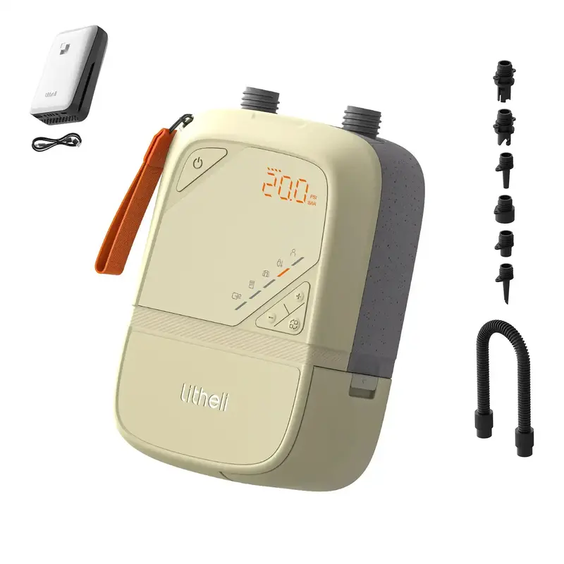 Litheli U20 Portable Electric Air Pump – High-Pressure Sup Air Inflator 1