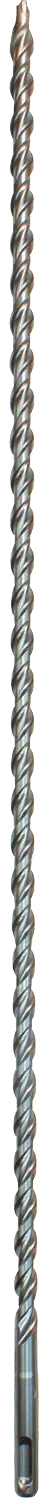 Makita 3/8" X 24" Thruster Sds-Plus Masonry Bit — 22" Cutting Length 1