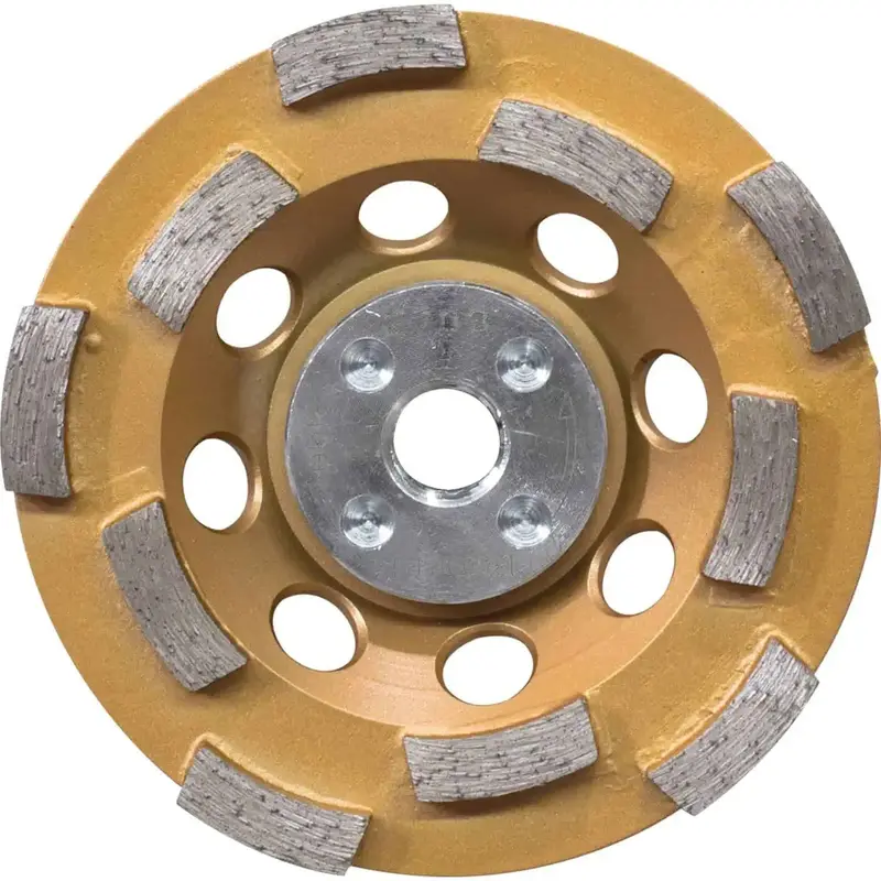 Makita 4-1/2" Double-Row Diamond Cup Wheel – Low-Vibration Grinding 1