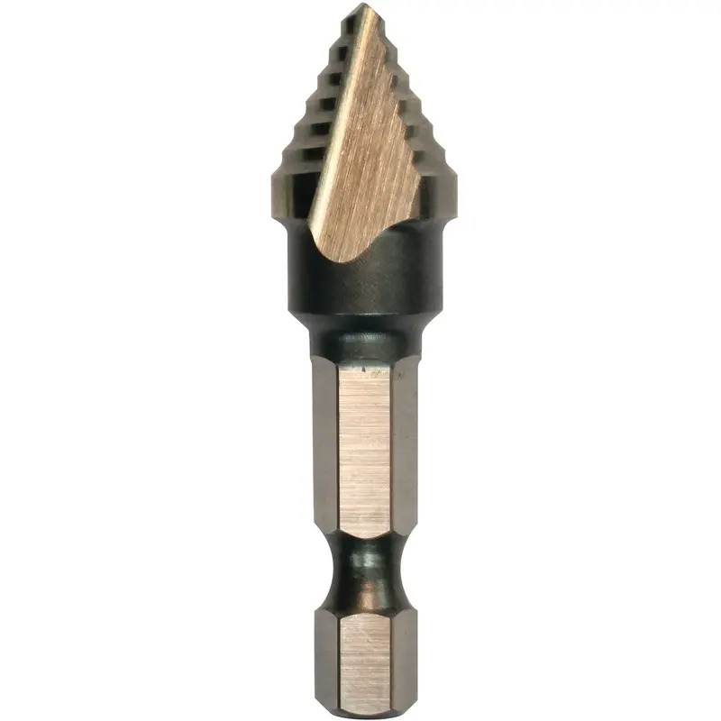 Makita 711495-A 1/2" Hss Step Drill Bit With 1/4" Hex Shank 1