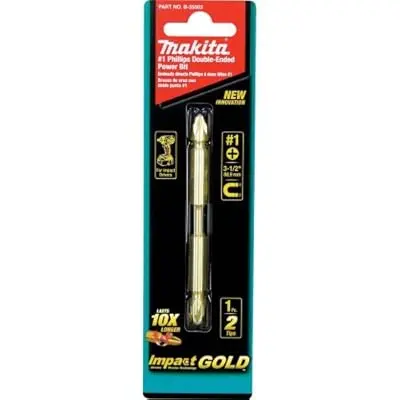 Makita B-35003 Impact Gold #1 Phillips Double-Ended Power Bit 1