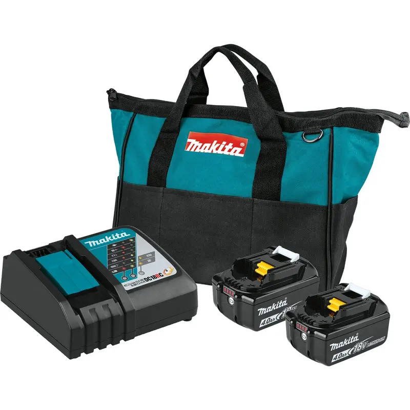 Makita Bl1840Bdc2 18V Lxt Battery & Rapid Optimum Charger Starter Pack – 4.0Ah Capacity 1