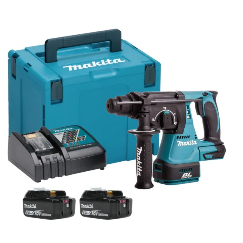 Makita Dhr242 – 18V Sds+ Rotary Hammer Drill Kit 1