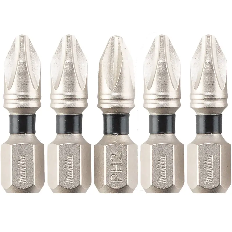 Makita E-00555 Impact Xps #2 Phillips 1-Inch Insert Bit Pack (5-Pack) 1