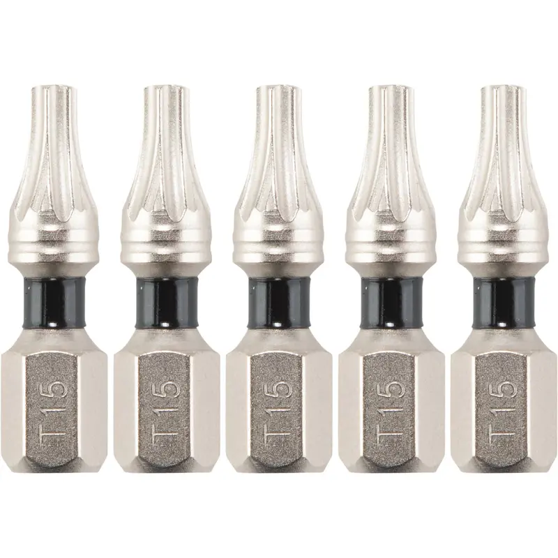 Makita E-00614 Impact Xps T15 Torx 1-Inch Insert Bit Pack (5-Pack) 1