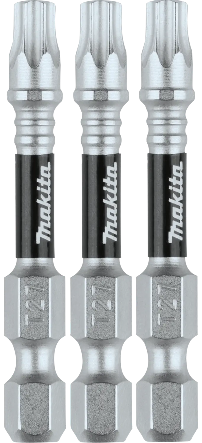 Makita E-00860 Impact Xps® T27 Torx 2" Power Bits – 3-Pack, Optimized For Fastening 1
