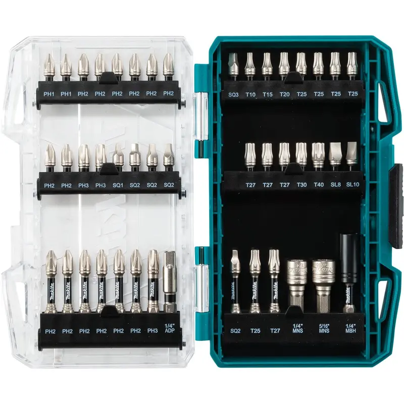 Makita E-01650 Impact Xps 45-Piece Professional Impact Bit Set 1