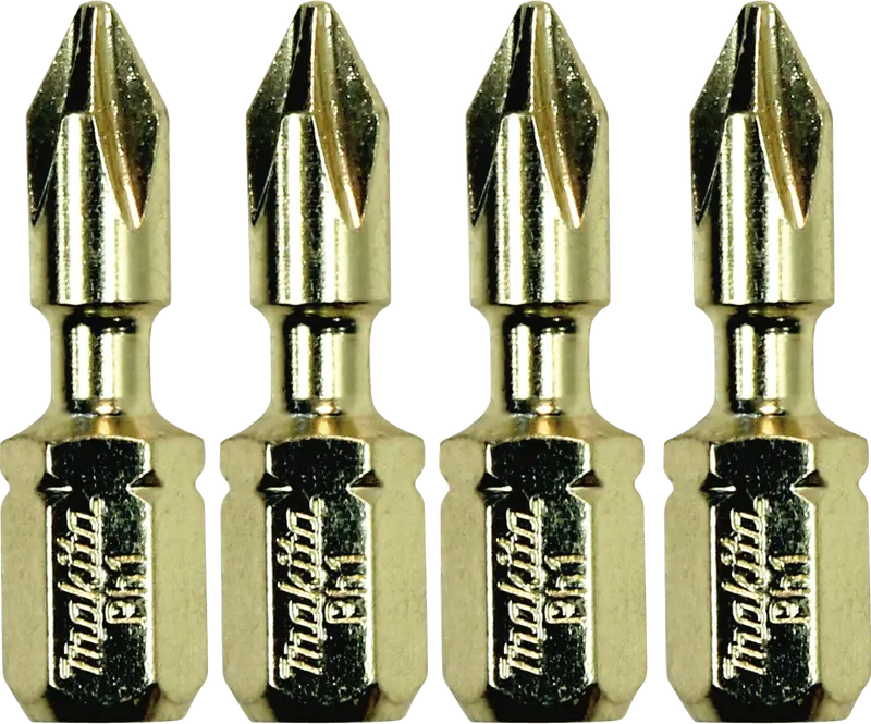 Makita Impact Gold Phillips Insert Bit – 4-Pack 1