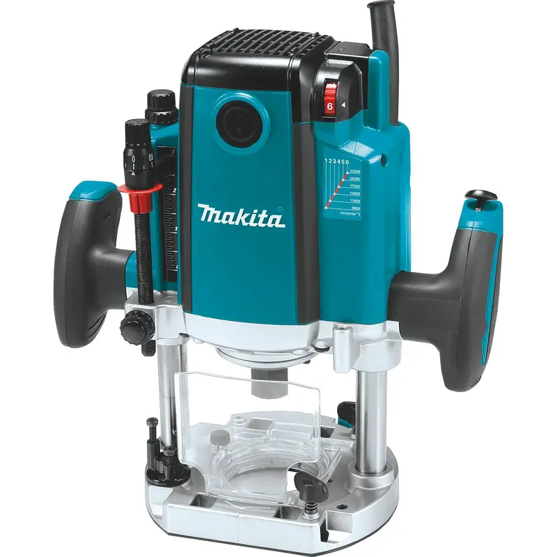 Makita Rp2301Fc 3.25 Hp Plunge Router – Variable Speed & Electronic Feedback Control 1