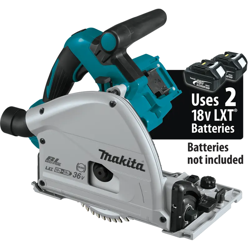 Makita Xps02Zu-R 36V (18V×2) Lxt Brushless Plunge Circular Saw — 6-1/2", Aws-Compatible, Factory-Reconditioned (Tool-Only) 1