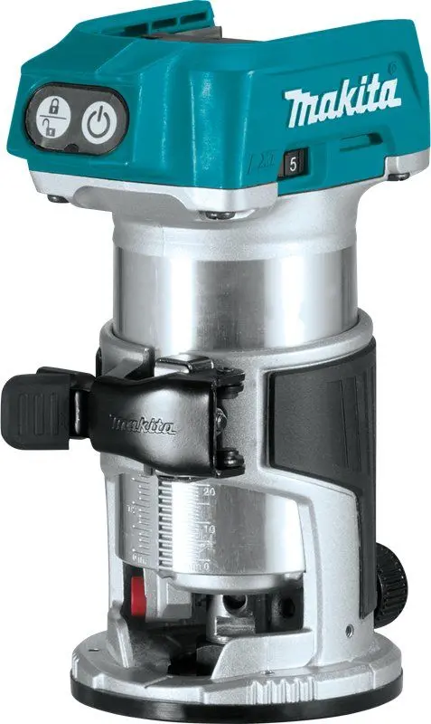 Makita Xtr01Z Lxt Brushless Compact Router – Cordless Precision Routing Tool (Bare Tool) 1